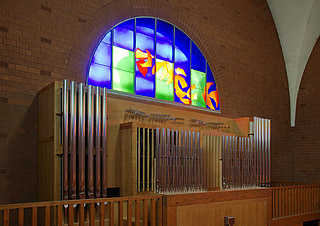 Mayer-Orgel in Junglinster, Luxemburg